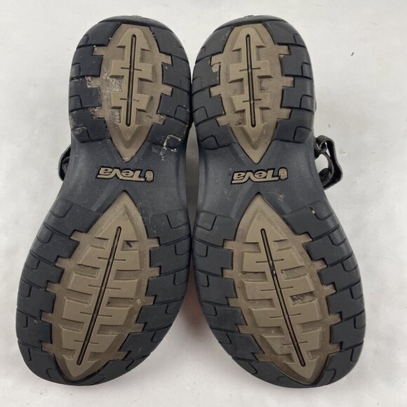 Teva Minam Sandals Men's Size 8 4289 Brown Open Toe Hook And Loop Closure Trail - Picture 6 of 9